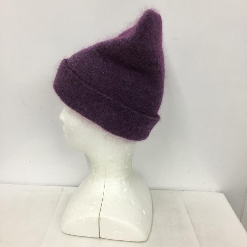 シュプリーム Supreme 帽子 ニット帽 24AW 24FW モヘア ビーニー ロゴ、文字 紫 / パープル /  メンズ USED 古着 中古 10150524