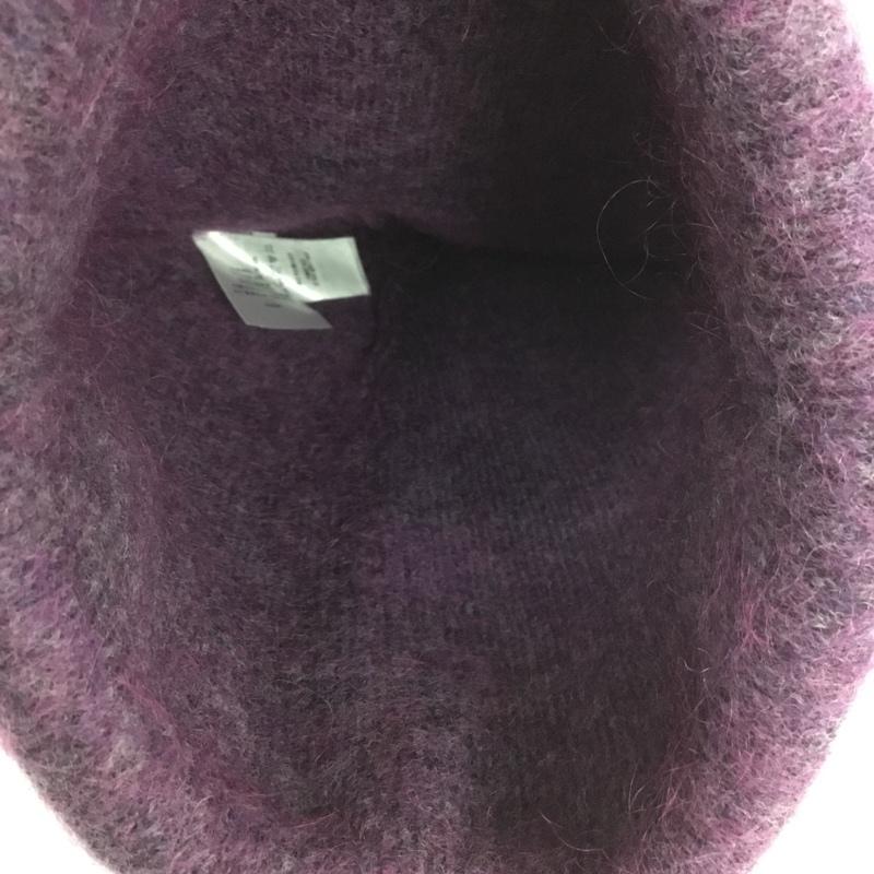 シュプリーム Supreme 帽子 ニット帽 24AW 24FW モヘア ビーニー ロゴ、文字 紫 / パープル /  メンズ USED 古着 中古 10150524