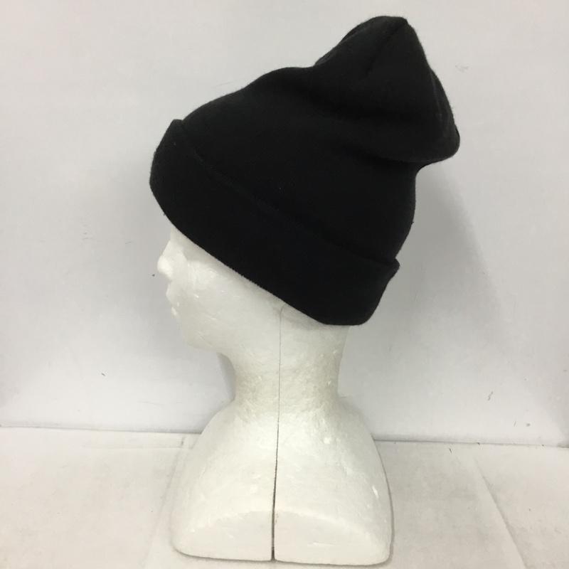 ナイキ NIKE 帽子 ニット帽 CW6324-010 スウッシュ ビーニー ワンポイント 黒 / ブラック /  メンズ USED 古着 中古 10150528