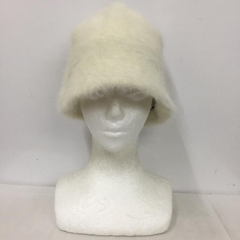 スナイデル SNIDEL 帽子 ハット SWGH225637 ファークロシェハット ONE SIZE 無地 白 / ホワイト /  レディース USED 古着 中古 10150534