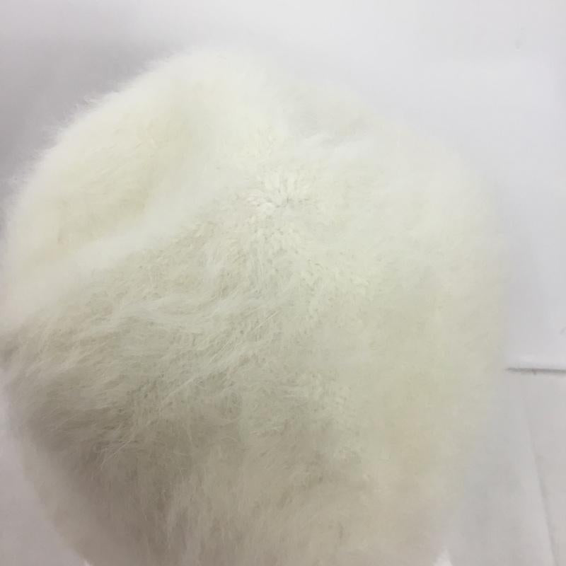 スナイデル SNIDEL 帽子 ハット SWGH225637 ファークロシェハット ONE SIZE 無地 白 / ホワイト /  レディース USED 古着 中古 10150534