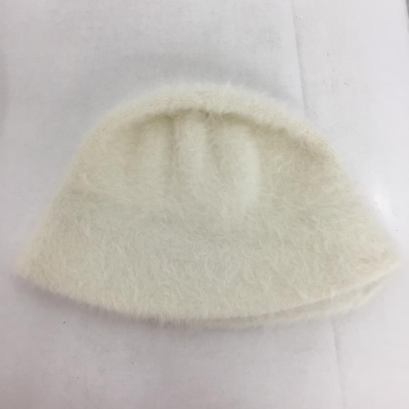 スナイデル SNIDEL 帽子 ハット SWGH225637 ファークロシェハット ONE SIZE 無地 白 / ホワイト /  レディース USED 古着 中古 10150534