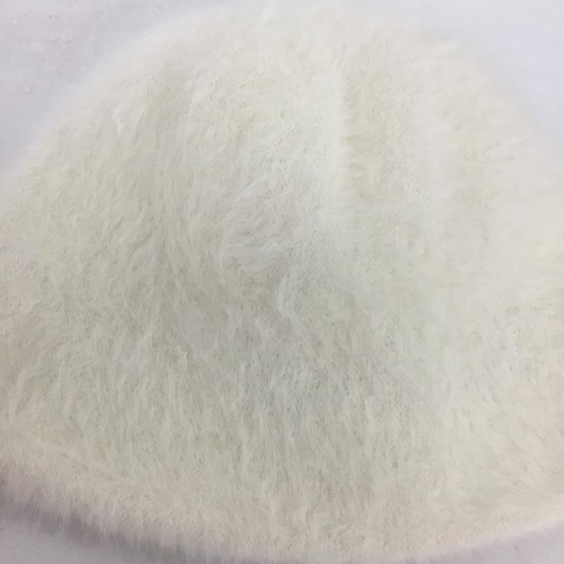 スナイデル SNIDEL 帽子 ハット SWGH225637 ファークロシェハット ONE SIZE 無地 白 / ホワイト /  レディース USED 古着 中古 10150534