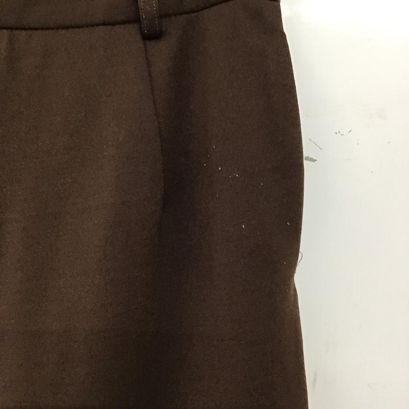 フーズフーチコ who s who Chico パンツ スラックス フレアパンツ 無地 茶 / ブラウン /  レディース USED 古着 中古 10150536