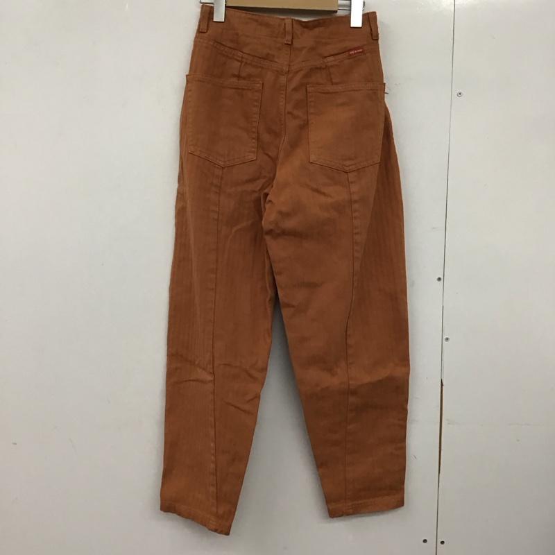 スライ SLY パンツ デニム、ジーンズ 030DAZ11-3360 HW HERRINGBONE DENIM PT-E 1 無地 橙 / オレンジ /  レディース USED 古着 中古 10150540