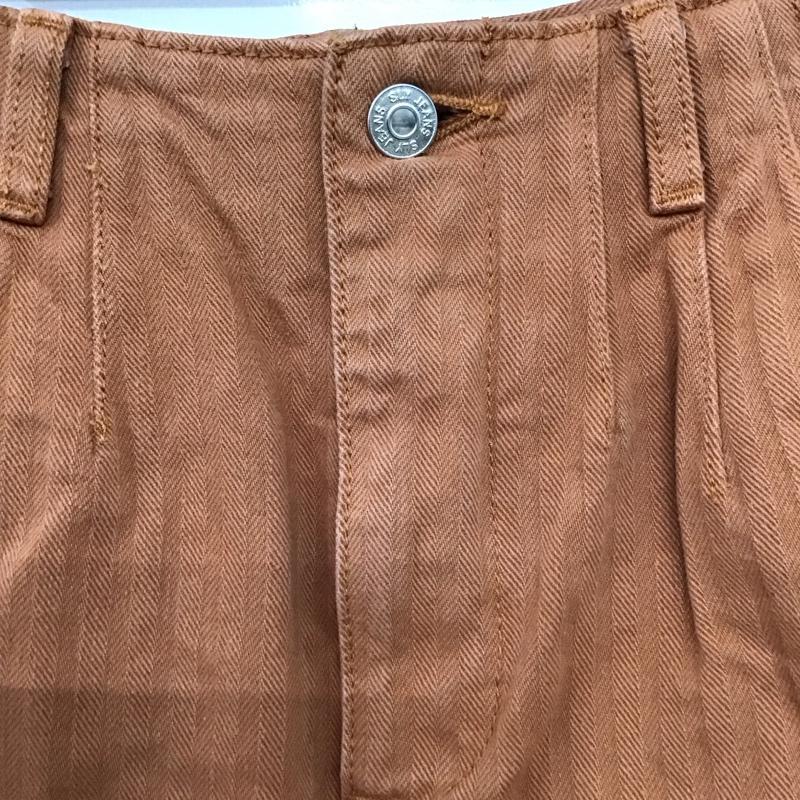 スライ SLY パンツ デニム、ジーンズ 030DAZ11-3360 HW HERRINGBONE DENIM PT-E 1 無地 橙 / オレンジ /  レディース USED 古着 中古 10150540