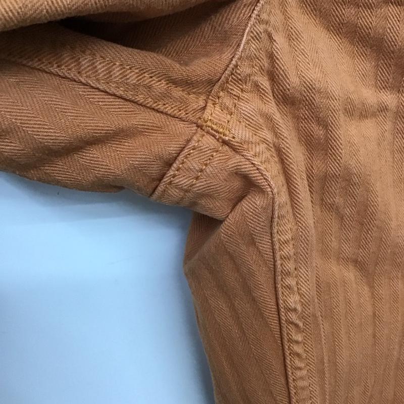 スライ SLY パンツ デニム、ジーンズ 030DAZ11-3360 HW HERRINGBONE DENIM PT-E 1 無地 橙 / オレンジ /  レディース USED 古着 中古 10150540