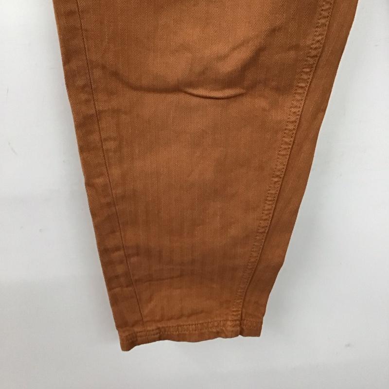 スライ SLY パンツ デニム、ジーンズ 030DAZ11-3360 HW HERRINGBONE DENIM PT-E 1 無地 橙 / オレンジ /  レディース USED 古着 中古 10150540