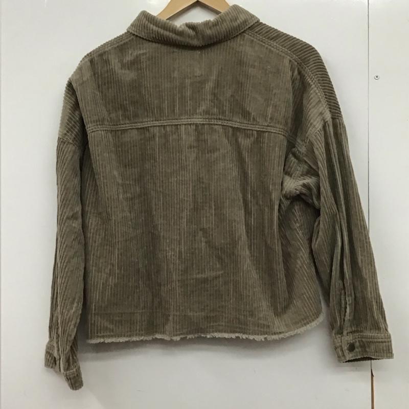 ザラ ZARA ジャケット、上着 ジャケット、ブレザー コーデュロイジャケット M 無地 ベージュ / ベージュ /  レディース USED 古着 中古 10150547