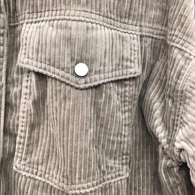 ザラ ZARA ジャケット、上着 ジャケット、ブレザー コーデュロイジャケット M 無地 ベージュ / ベージュ /  レディース USED 古着 中古 10150547