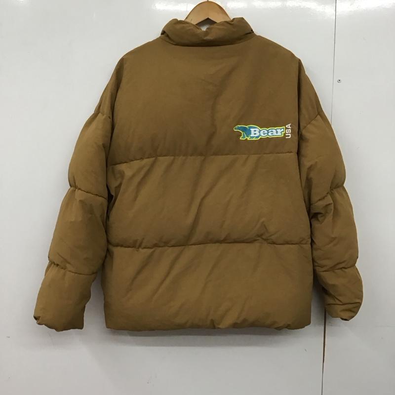 ニコアンド niko and... ジャケット、上着 ジャンパー、ブルゾン Bear L 無地 茶 / ブラウン /  レディース USED 古着 中古 10150550