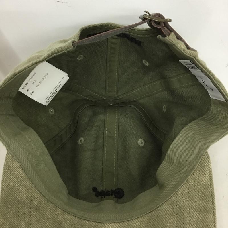 ダブルタップス WTAPS 帽子 キャップ 212HCD-HT06 T-6H 02 コットン ロゴ、文字 カーキ / カーキ /  メンズ USED 古着 中古 10150551