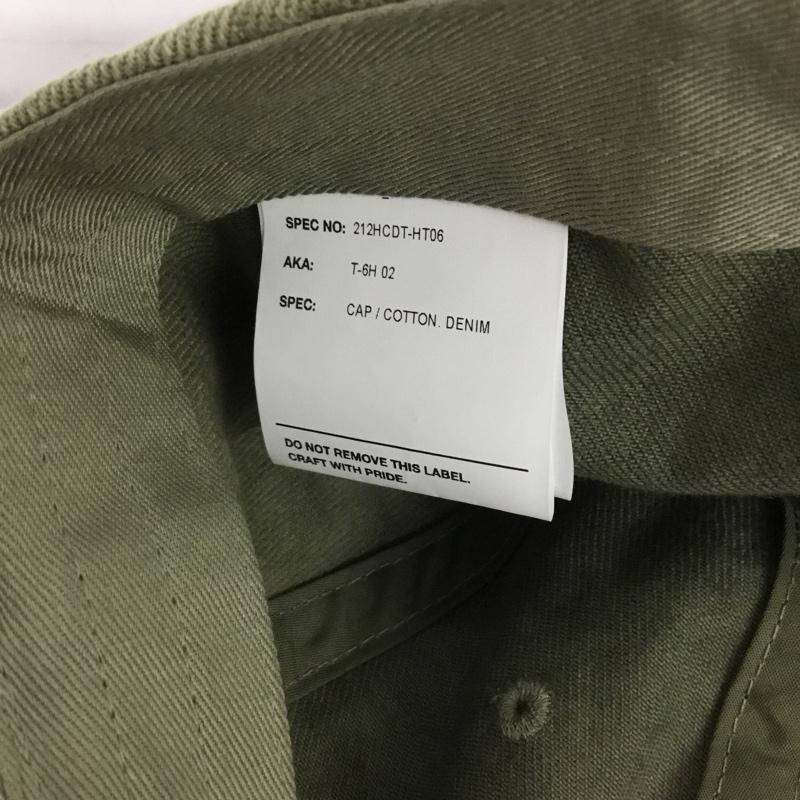 ダブルタップス WTAPS 帽子 キャップ 212HCD-HT06 T-6H 02 コットン ロゴ、文字 カーキ / カーキ /  メンズ USED 古着 中古 10150551