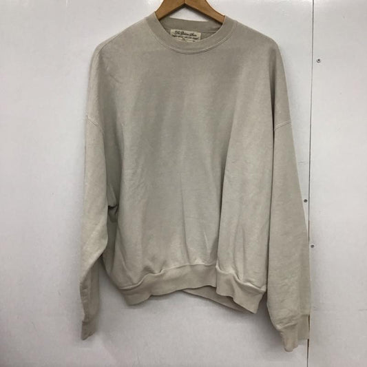 レミ レリーフ REMI RELIEF トレーナー 長袖 長袖トレーナー スウェット クルーネック プルオーバー ONE SIZE 無地 アイボリー / アイボリー /  メンズ USED 古着 中古 10150555