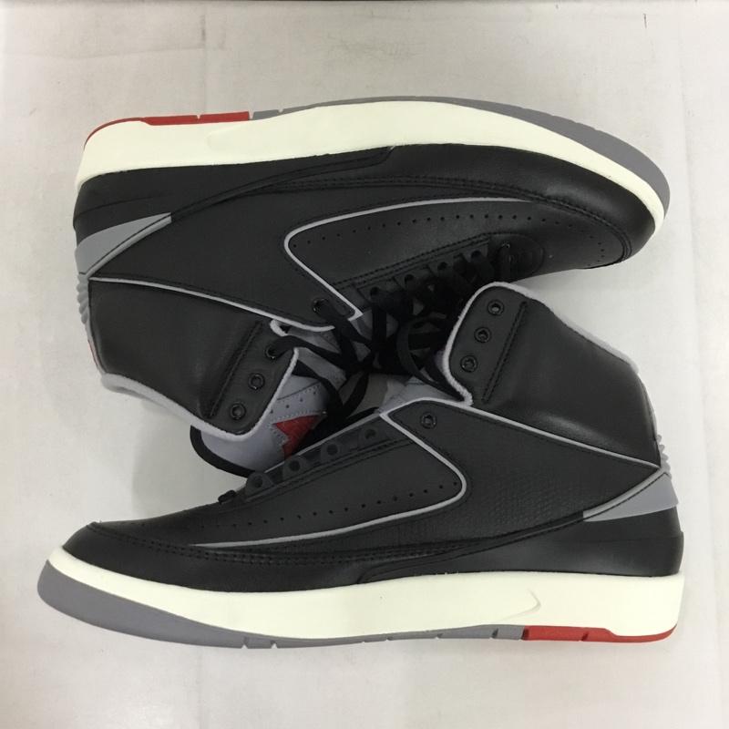 ナイキ NIKE スニーカー スニーカー DR8884-001 JORDAN BRAND AIR JORDAN 2 RETRO 29cm 箱有 29.0cm ロゴ、文字 黒 / ブラック / X 灰 / グレー / X 赤 / レッド /  メンズ USED 古着 中古 10150558