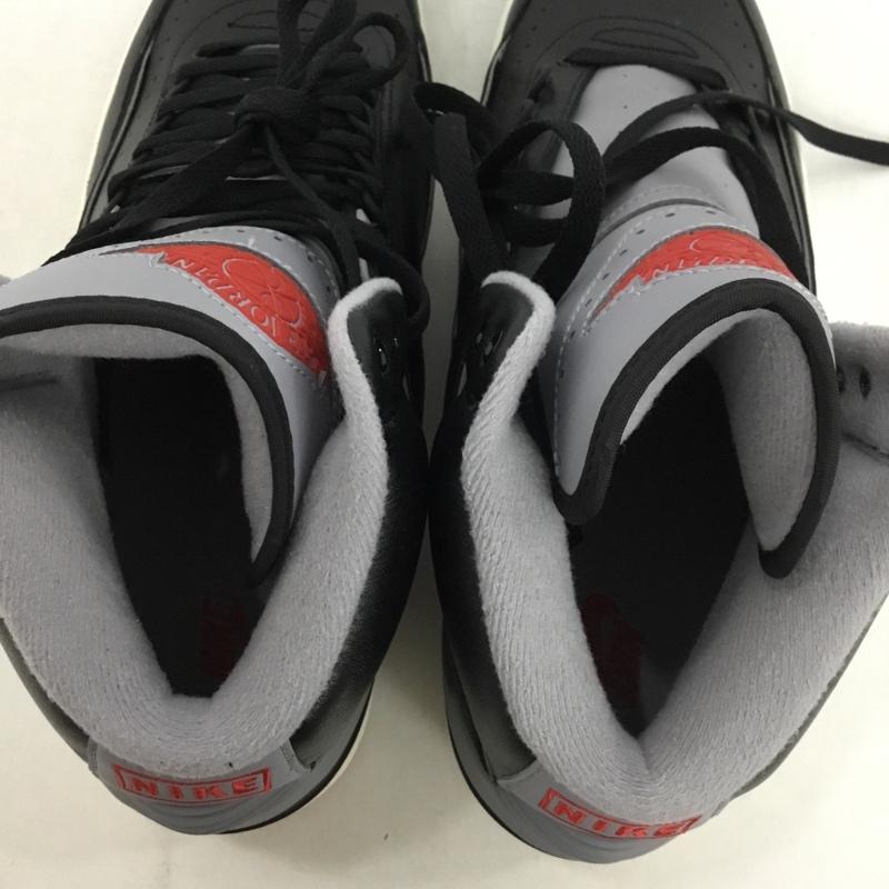ナイキ NIKE スニーカー スニーカー DR8884-001 JORDAN BRAND AIR JORDAN 2 RETRO 29cm 箱有 29.0cm ロゴ、文字 黒 / ブラック / X 灰 / グレー / X 赤 / レッド /  メンズ USED 古着 中古 10150558