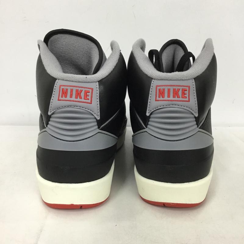 ナイキ NIKE スニーカー スニーカー DR8884-001 JORDAN BRAND AIR JORDAN 2 RETRO 29cm 箱有 29.0cm ロゴ、文字 黒 / ブラック / X 灰 / グレー / X 赤 / レッド /  メンズ USED 古着 中古 10150558