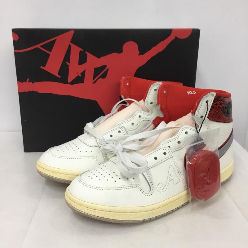 ナイキ NIKE スニーカー スニーカー FN8675-100 JORDAN AIR SHIP PE SP 28.5cm 箱有 28.5cm ロゴ、文字 白 / ホワイト / X 赤 / レッド / X 銀 / シルバー /  メンズ USED 古着 中古 10150561