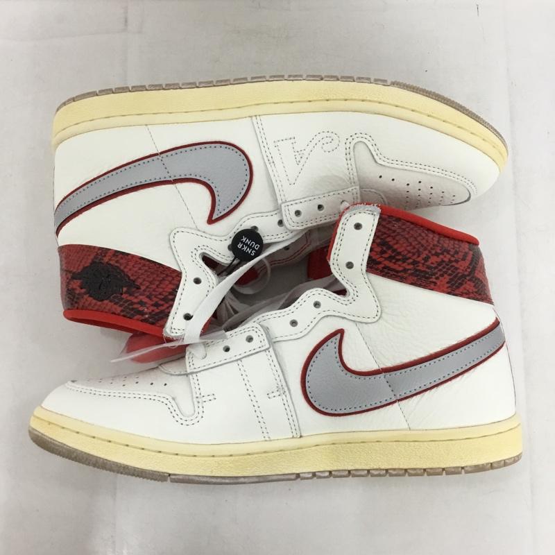 ナイキ NIKE スニーカー スニーカー FN8675-100 JORDAN AIR SHIP PE SP 28.5cm 箱有 28.5cm ロゴ、文字 白 / ホワイト / X 赤 / レッド / X 銀 / シルバー /  メンズ USED 古着 中古 10150561