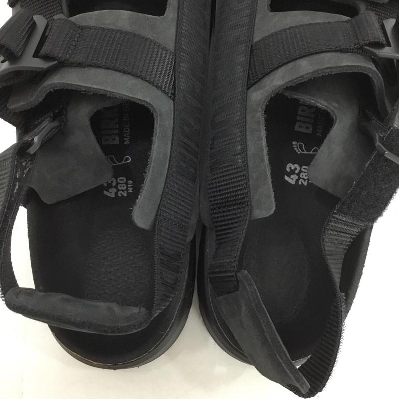 ビルケンシュトック BIRKENSTOCK サンダル サンダル Shinjuku 2 Strap 43 28cm 箱有 28.0cm 無地 黒 / ブラック /  メンズ USED 古着 中古 10150566