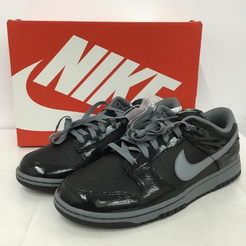 ナイキ NIKE スニーカー スニーカー FZ3053-001 DUNK LOW RETRO QS 28.5cm 28.5cm ロゴ、文字 黒 / ブラック / X 灰 / グレー /  メンズ USED 古着 中古 10150570