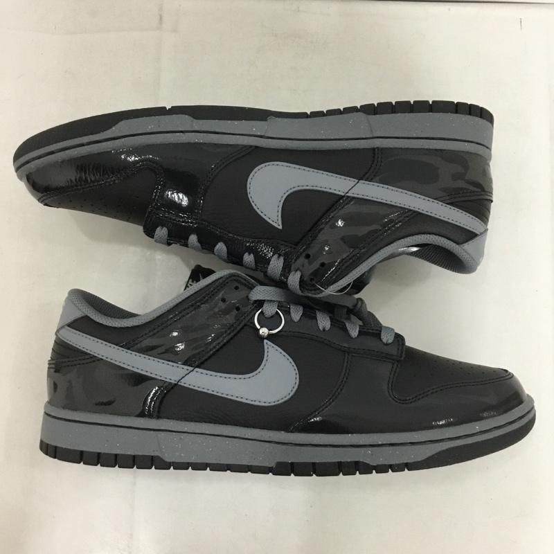 ナイキ NIKE スニーカー スニーカー FZ3053-001 DUNK LOW RETRO QS 28.5cm 28.5cm ロゴ、文字 黒 / ブラック / X 灰 / グレー /  メンズ USED 古着 中古 10150570