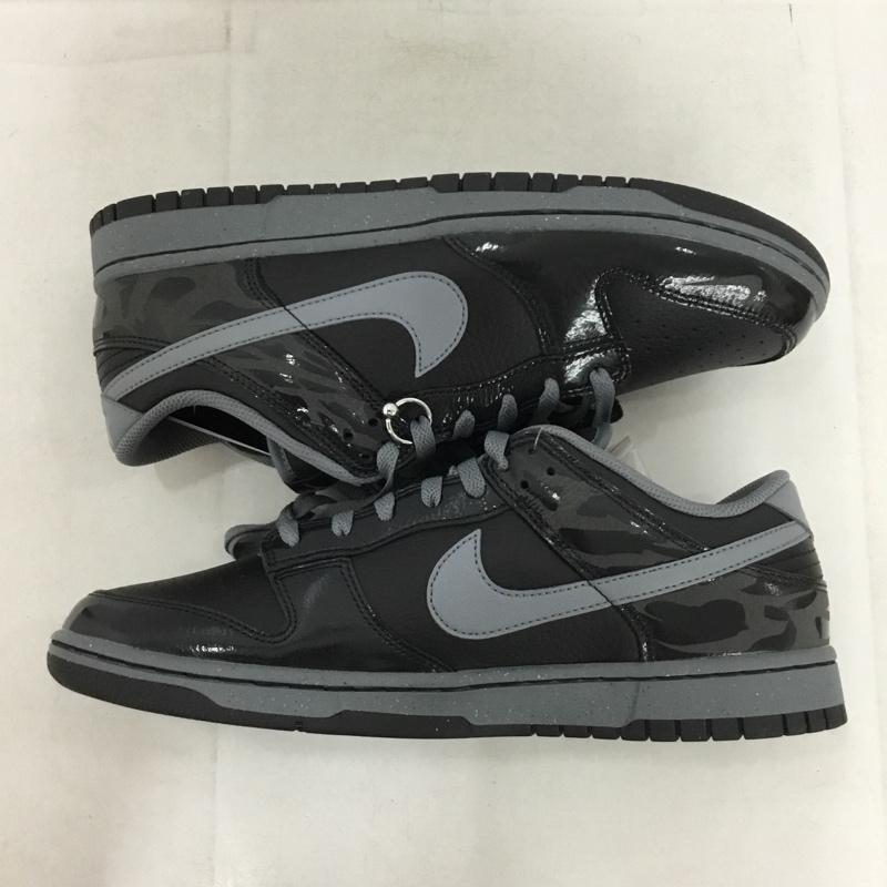 ナイキ NIKE スニーカー スニーカー FZ3053-001 DUNK LOW RETRO QS 28.5cm 28.5cm ロゴ、文字 黒 / ブラック / X 灰 / グレー /  メンズ USED 古着 中古 10150570