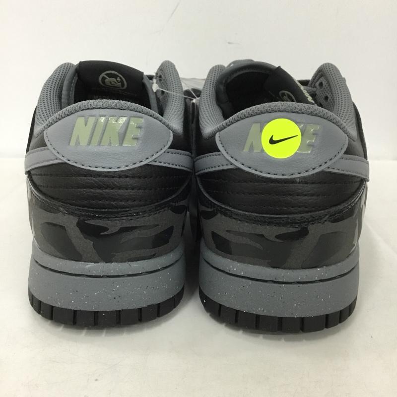 ナイキ NIKE スニーカー スニーカー FZ3053-001 DUNK LOW RETRO QS 28.5cm 28.5cm ロゴ、文字 黒 / ブラック / X 灰 / グレー /  メンズ USED 古着 中古 10150570