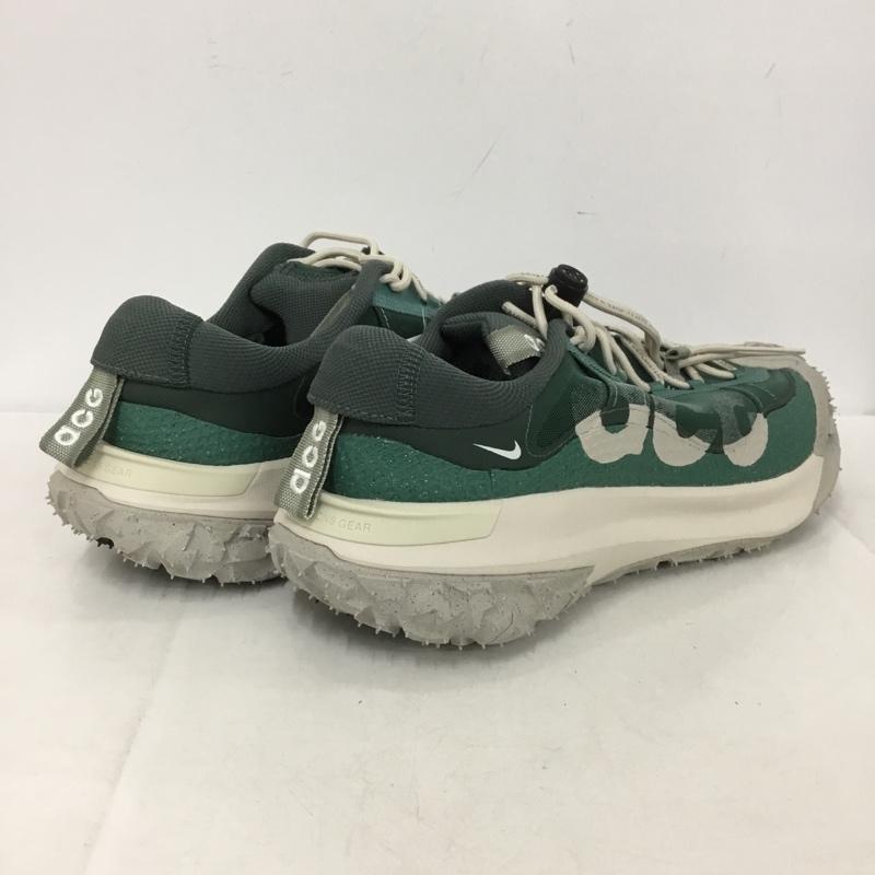 ナイキ NIKE スニーカー スニーカー DV7903-300 ACG MOUNTAIN FLY 2 LOW 28.5cm 箱有 28.5cm ロゴ、文字 緑 / グリーン / X 灰 / グレー /  メンズ USED 古着 中古 10150572