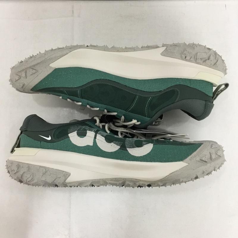 ナイキ NIKE スニーカー スニーカー DV7903-300 ACG MOUNTAIN FLY 2 LOW 28.5cm 箱有 28.5cm ロゴ、文字 緑 / グリーン / X 灰 / グレー /  メンズ USED 古着 中古 10150572