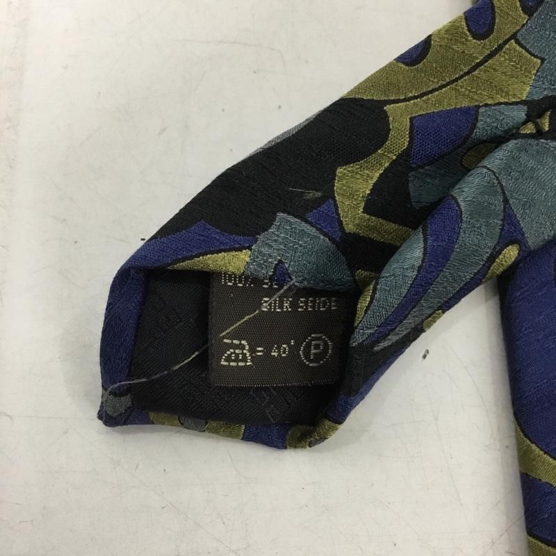 ジバンシィ GIVENCHY ネクタイ ネクタイ シルク 総柄 マルチカラー / マルチカラー /  メンズ USED 古着 中古 10150578