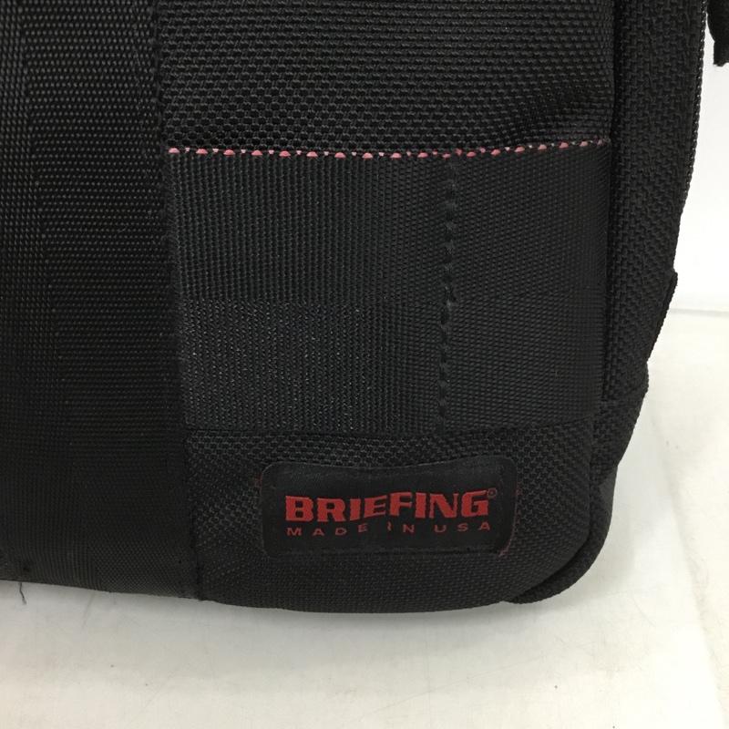 ブリーフィング BRIEFING ブリーフケース、書類かばん ブリーフケース、書類かばん ショルダーバッグ 2WAY ロゴ、文字 黒 / ブラック /  メンズ USED 古着 中古 10150591