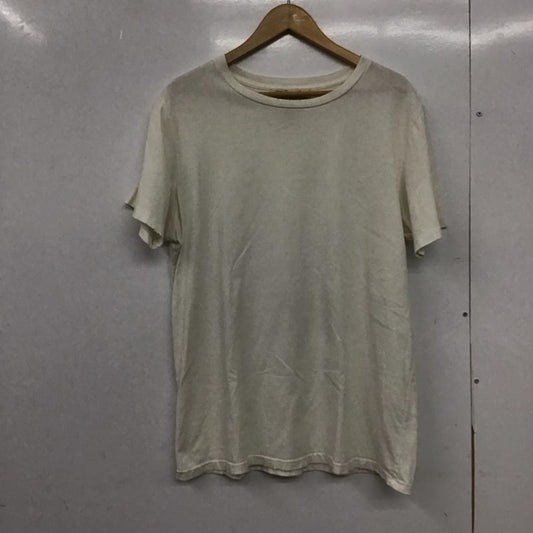 レミ レリーフ REMI RELIEF Tシャツ 半袖 半袖カットソー プリントTシャツ クルーネックカットソー XL 無地 アイボリー / アイボリー /  メンズ USED 古着 中古 10150594