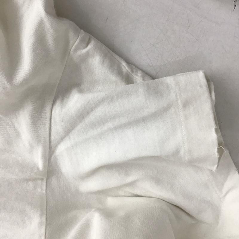 レミ レリーフ REMI RELIEF Tシャツ 半袖 半袖カットソー プリントTシャツ クルーネックカットソー XL 無地 アイボリー / アイボリー /  メンズ USED 古着 中古 10150594