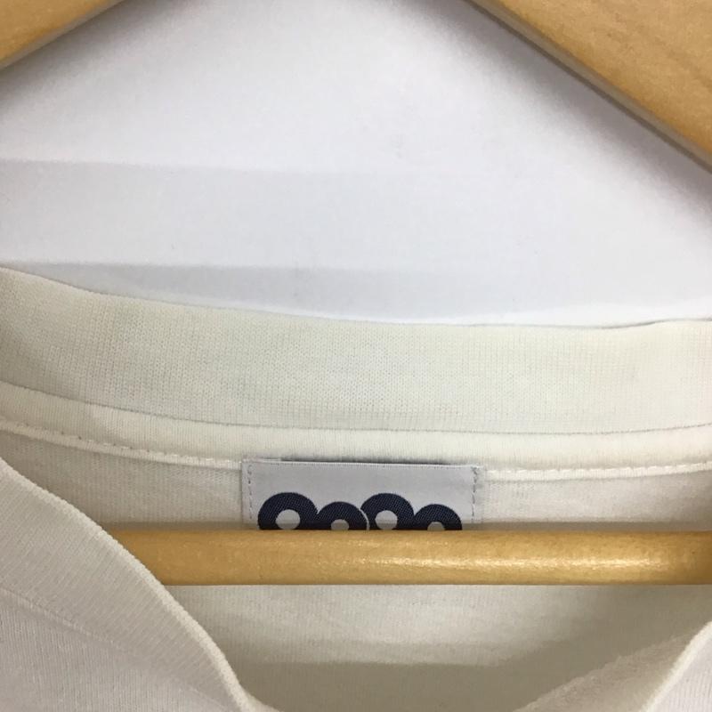ナインティナインティ 9090 Tシャツ 半袖 半袖カットソー プリントTシャツ クルーネックカットソー XL ロゴ、文字 白 / ホワイト /  メンズ USED 古着 中古 10150605