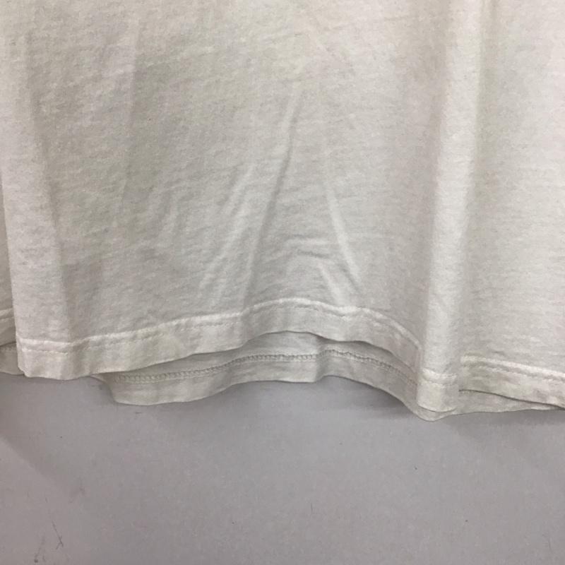 ナインティナインティ 9090 Tシャツ 半袖 半袖カットソー プリントTシャツ クルーネックカットソー XL ロゴ、文字 白 / ホワイト /  メンズ USED 古着 中古 10150605
