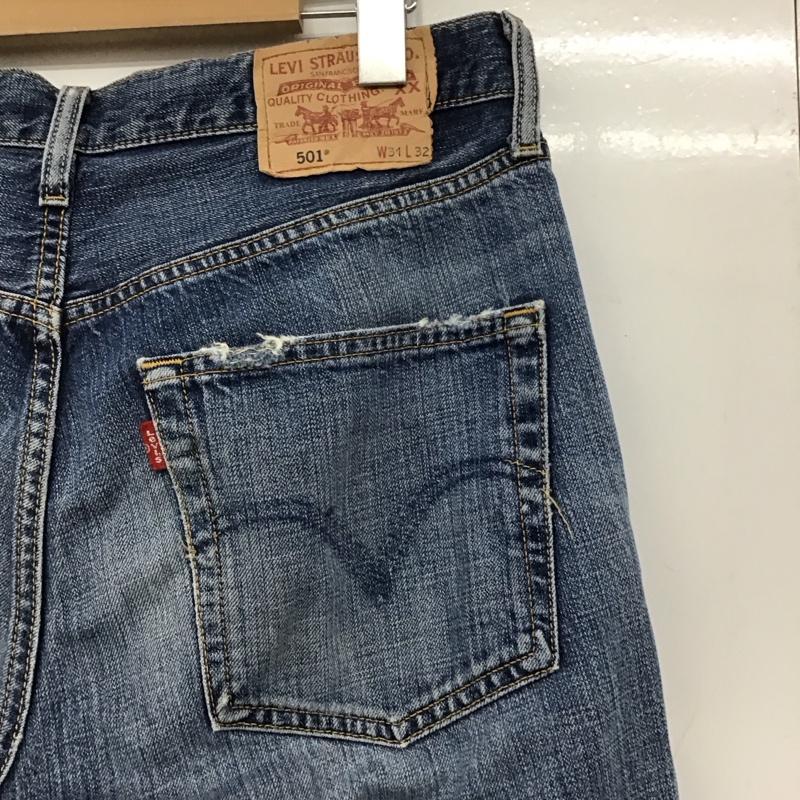 リーバイストラウスアンドコー Levi Strauss & co. パンツ デニム、ジーンズ デニムパンツ ワイドパンツ カジュアルパンツ 31インチ 無地 マルチカラー / マルチカラー /  メンズ USED 古着 中古 10150609