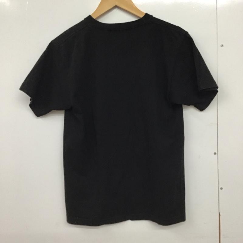 バンズ VANS Tシャツ 半袖 半袖カットソー プリントTシャツ クルーネックカットソー S ロゴ、文字 黒 / ブラック /  メンズ USED 古着 中古 10150617