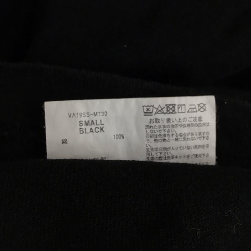 バンズ VANS Tシャツ 半袖 半袖カットソー プリントTシャツ クルーネックカットソー S ロゴ、文字 黒 / ブラック /  メンズ USED 古着 中古 10150617