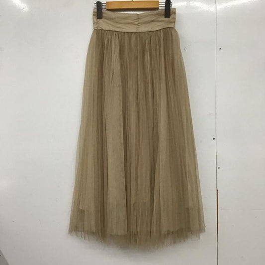 スナイデル SNIDEL スカート ロングスカート swfs195113 チュールロングスカート FREE 無地 アイボリー / アイボリー /  レディース USED 古着 中古 10150631