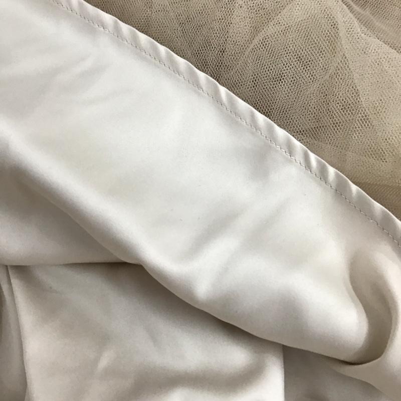 スナイデル SNIDEL スカート ロングスカート swfs195113 チュールロングスカート FREE 無地 アイボリー / アイボリー /  レディース USED 古着 中古 10150631