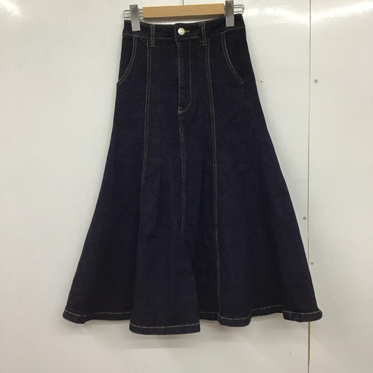 ロイヤルパーティー ROYAL PARTY スカート ロングスカート マーメイドスカート デニムスカート S 無地 インディゴ / インディゴ /  レディース USED 古着 中古 10150632