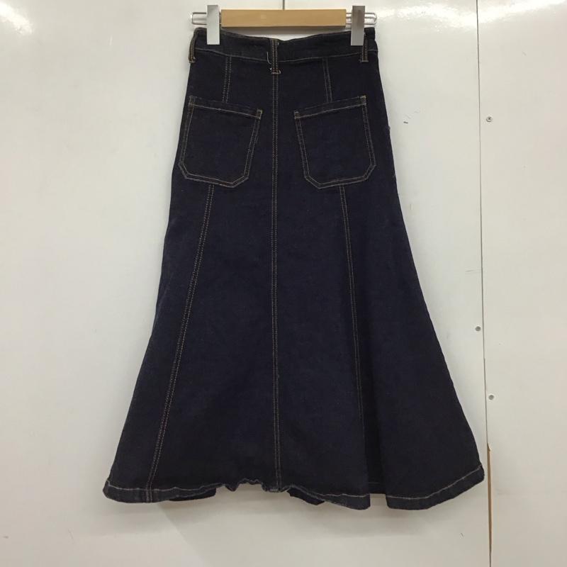 ロイヤルパーティー ROYAL PARTY スカート ロングスカート マーメイドスカート デニムスカート S 無地 インディゴ / インディゴ /  レディース USED 古着 中古 10150632
