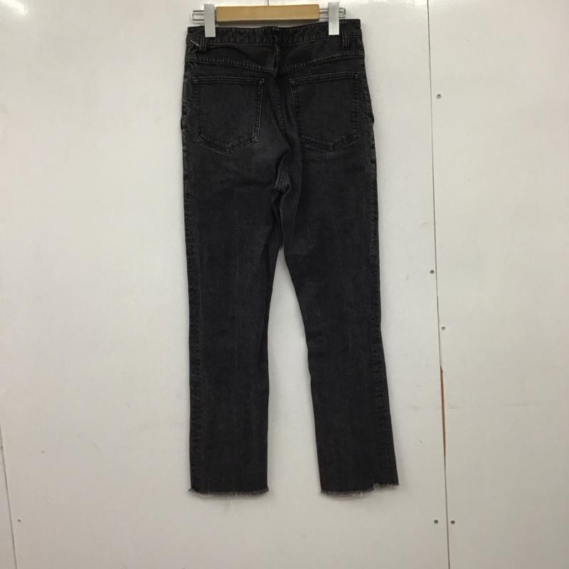 ローリーズファーム LOWRYS FARM パンツ デニム、ジーンズ M 無地 黒 / ブラック /  レディース USED 古着 中古 10150640