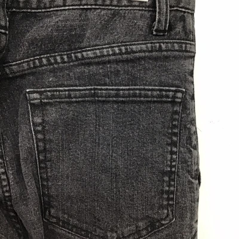 ローリーズファーム LOWRYS FARM パンツ デニム、ジーンズ M 無地 黒 / ブラック /  レディース USED 古着 中古 10150640