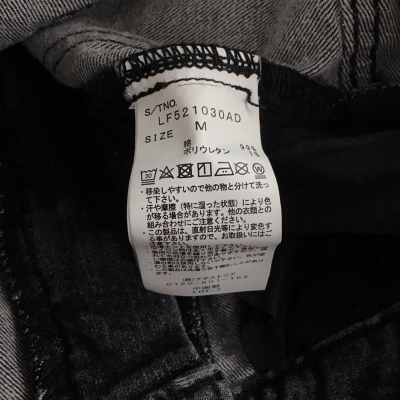ローリーズファーム LOWRYS FARM パンツ デニム、ジーンズ M 無地 黒 / ブラック /  レディース USED 古着 中古 10150640