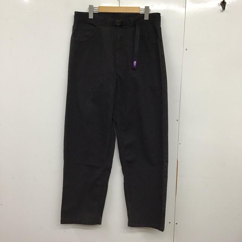 ザノースフェイス THE NORTH FACE パンツ スラックス nt5206n ワイドテーパードパンツ 34 無地 黒 / ブラック /  メンズ USED 古着 中古 10150658
