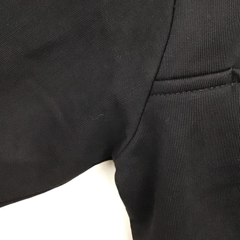 ゲームウェア スポーツウェア GAME WINNER SPORTS WEAR トレーナー 長袖 長袖トレーナー スウェット ジップアップネック プルオーバー L 無地 黒 / ブラック /  メンズ USED 古着 中古 10150668