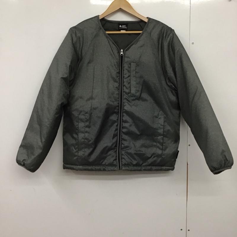 ジムマスター gym master ジャケット、上着 ジャンパー、ブルゾン ジップアップジャケット ナイロンジャケット アウター M 無地 灰 / グレー /  メンズ USED 古着 中古 10150670