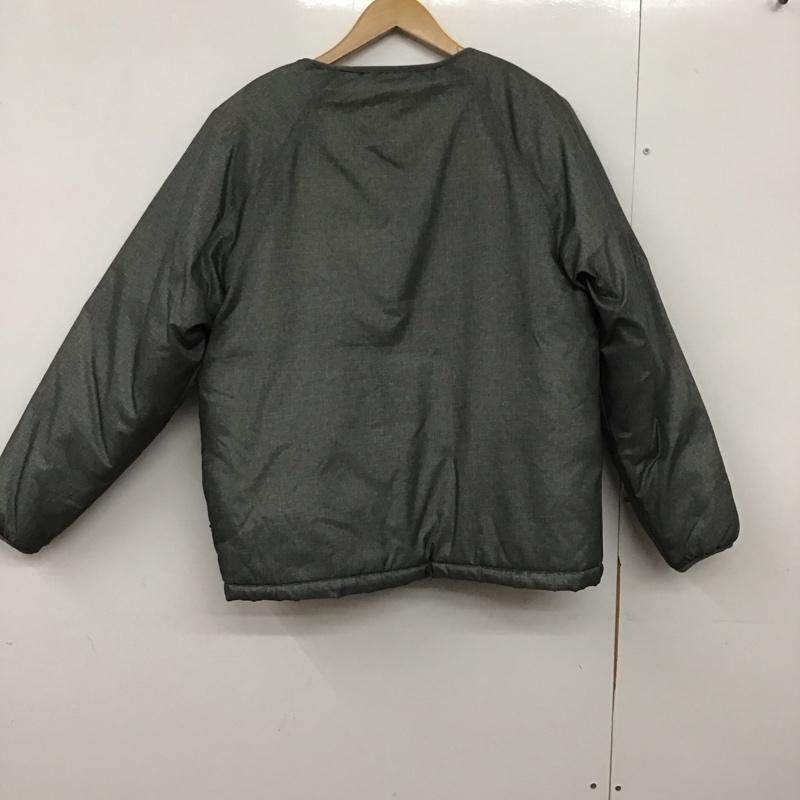 ジムマスター gym master ジャケット、上着 ジャンパー、ブルゾン ジップアップジャケット ナイロンジャケット アウター M 無地 灰 / グレー /  メンズ USED 古着 中古 10150670